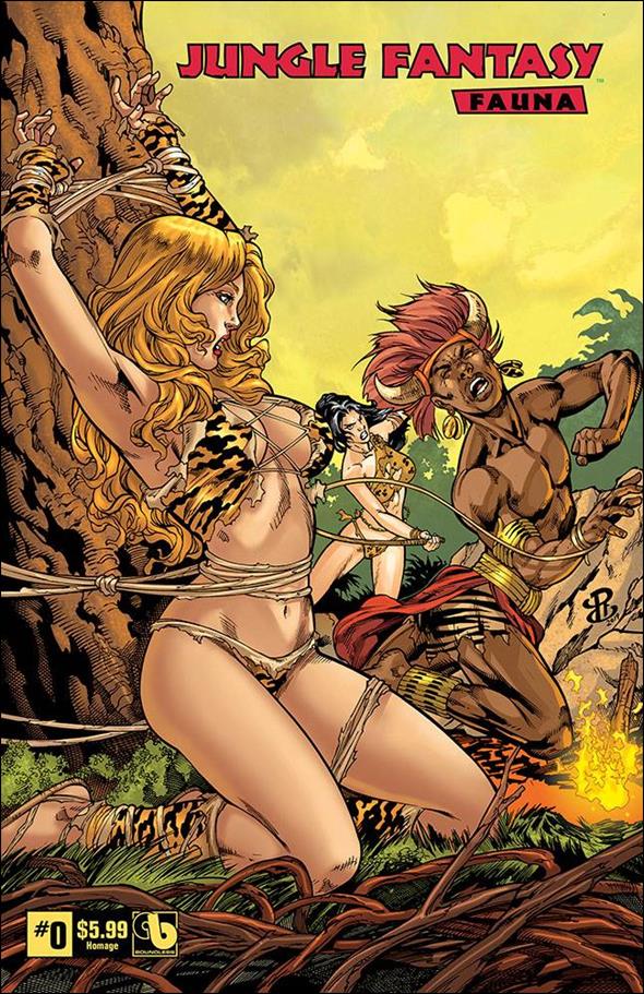 Jungle Fantasy: Fauna issue 0-P Renato Camilo Homage Cover
