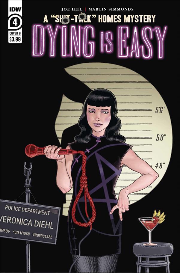 Dying is Easy issue 4-B Gabriel Rodriguez Cover
