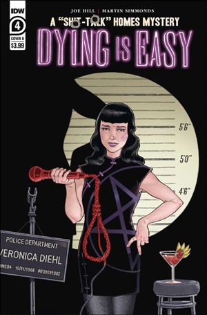 Dying is Easy issue 4-B Gabriel Rodriguez Cover