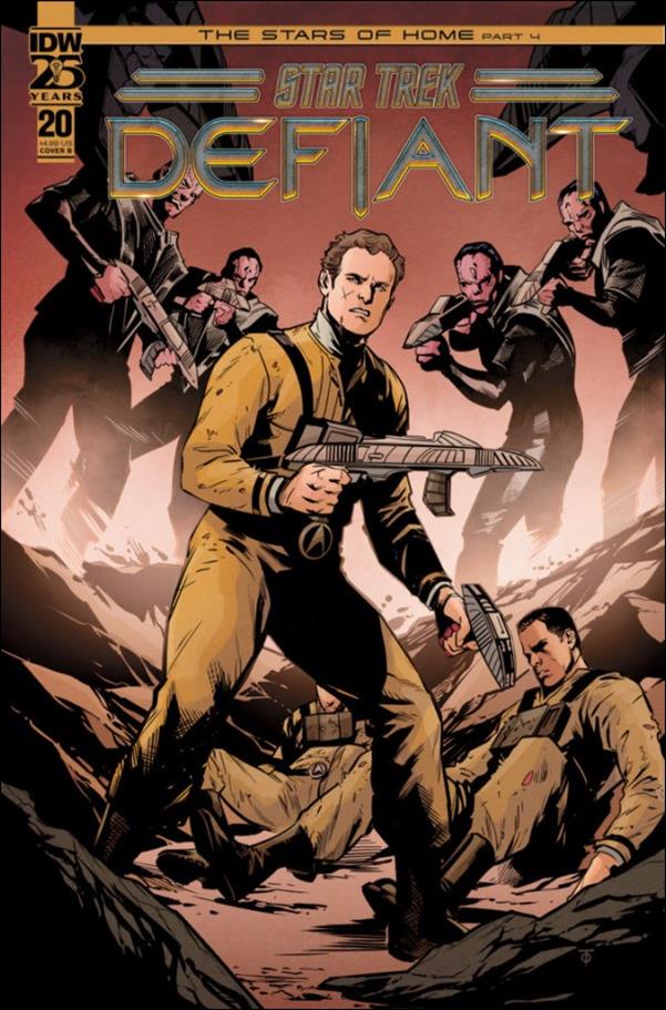 Star Trek: Defiant issue 20-B Marcus To Cover
