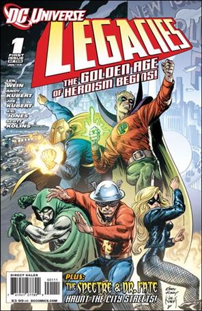 DCU: Legacies issue 1 Andy Kubert and Joe Kubert Cover