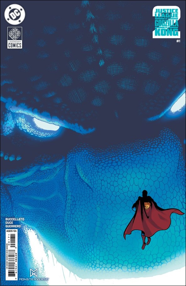 Justice League vs. Godzilla vs. Kong 2 issue 1-G Kevin Maguire 1:25 Cardstock Cover