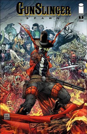 Gunslinger Spawn issue 1-G Brett Booth Connecting Cover