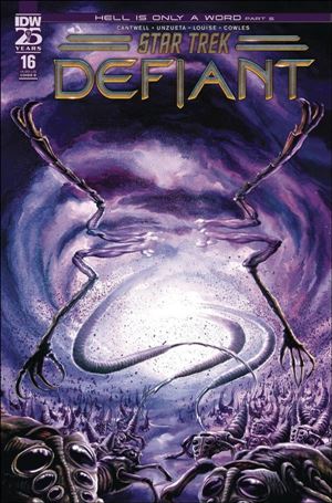 Star Trek: Defiant issue 16-B J. K. Woodward Cover