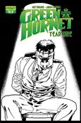 Green Hornet: Year One issue 11-C Matt Wagner Black, White & Green Cover