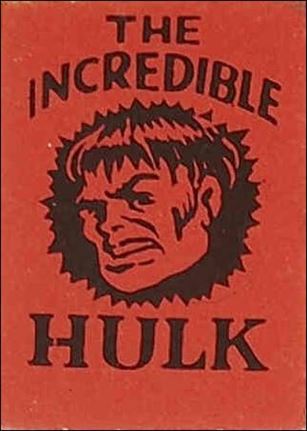 Marvel Mini-Books: The Incredible Hulk issue nn-E Red Cover