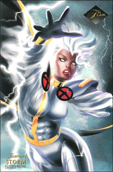 Marvel Annual Flair '94 (FlairPrints Subset) card 8 Storm