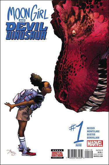 Moon Girl and Devil Dinosaur (2016) issue 1-D Amy Reeder Cover