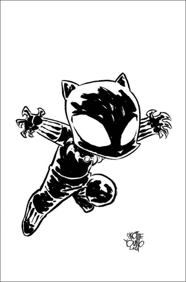 Avengers (2023) issue 15-D Skottie Young B&W 1:50 "Big Marvels" Cover