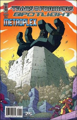 Transformers Spotlight issue nn24-B Metroplex - Guido Guidi Cover
