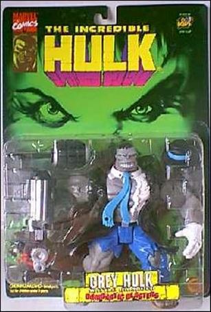 Incredible Hulk (Animated Series) figure 2 Grey Hulk: Battle Damaged (Bombastic Blasters)