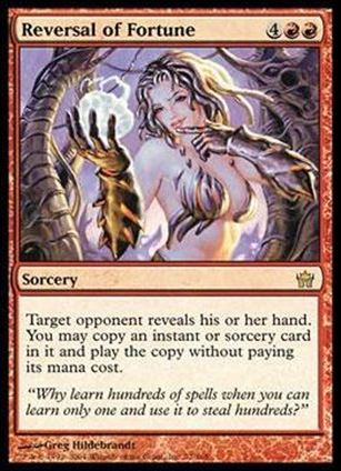 Magic the Gathering: Fifth Dawn (Base Set) card 77 Reversal of Fortune