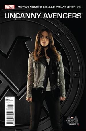 Uncanny Avengers (2012) issue 14-B 1:20 Marvel's Agents of S.H.I.E.L.D. Photo Cover 