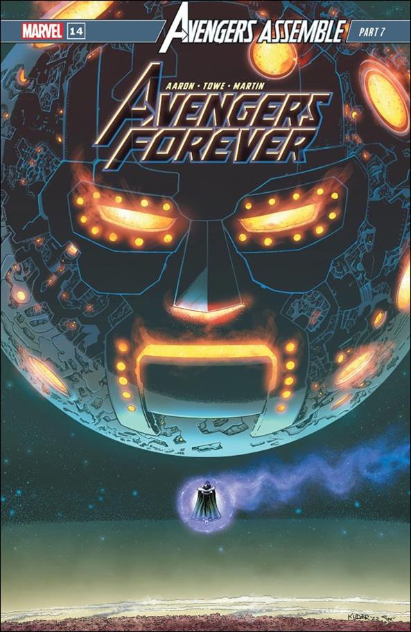 Avengers Forever (2022) issue 14 Aaron Kuder Cover