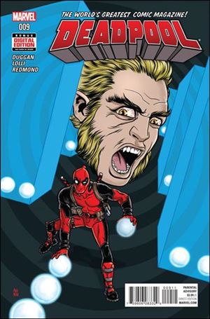 Deadpool (2016) issue 9 Mike Allred Cover