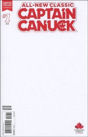 All-New Classic Captain Canuck issue 1-C Blank Cover