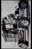 Hot Rods and Custom Cars card 20 Popcorn Peanut Custom Wagon 