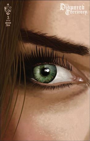 Disputed Territory issue 3 Michael Hinson Cover