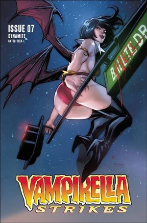 Vampirella Strikes (2022) issue 7-B Stephen Segovia Cover