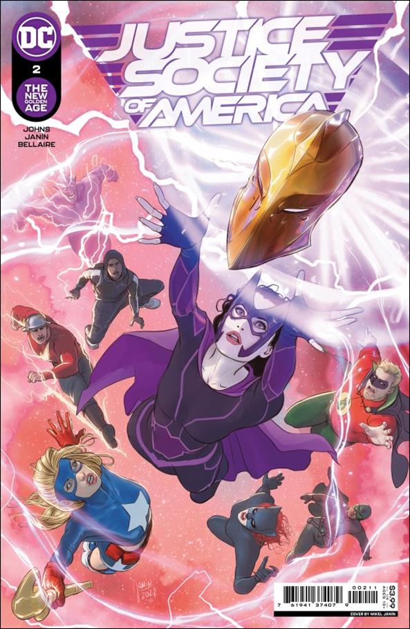 Justice Society of America (2022) issue 2 Mikel Janín Cover