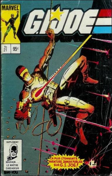 G.I. Joe: A Real American Hero issue 21-F French-Canadian Price Cover