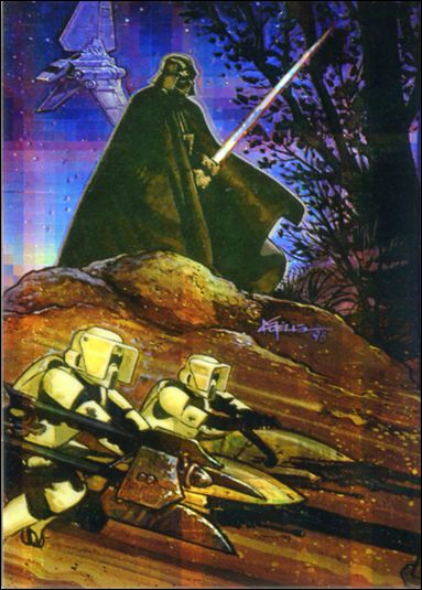 Star Wars Vehicles (Promo) card P1.1 Refractor Version