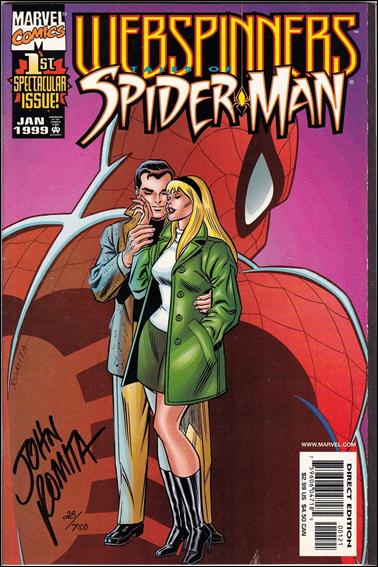 Webspinners: Tales of Spider-Man issue 1-E DF JR Sr AU Cover (Signed by John Romita Sr) 1/750