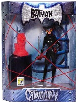Batman (Exclusives) figure 2-C Catwoman (Fuzzy Pink Idol) 2005 SDCC Exclusive
