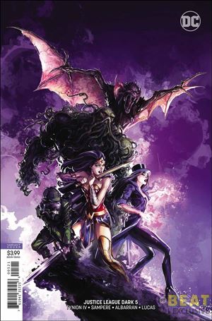 Justice League Dark (2018) issue 5-B Clayton Crain Cover