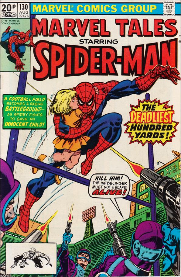 Marvel Tales (1966) issue 130-B UK Price Cover