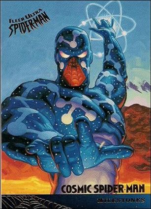 Fleer Ultra Spider-Man (Base Set) card 90 Cosmic Spider-Man
