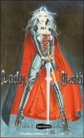 Lady Death: Visions issue 1-D Chrome Edition 1/99