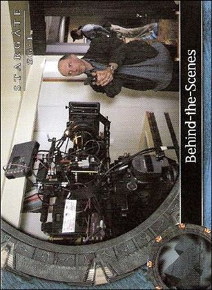Stargate SG-1: Season 8 (Base Set) card 66 Behind-the-Scenes