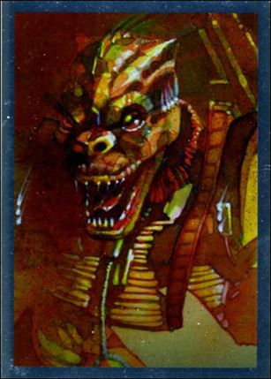 Star Wars Galaxy: Series 7 (Foil Subset) card 4 Bossk - Silver Foil