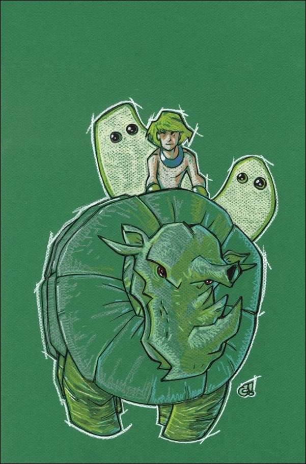 Herculoids (2025) issue 1-U Craig Rousseau Pastel Art Virgin 1:30 Cover