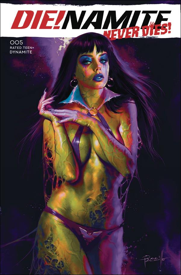 Die!namite Never Dies issue 5-F Lucio Parrillo Ultraviolet Cover