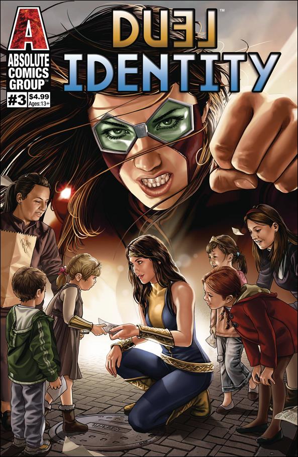 Duel Identity issue 3 Ruiz Burgos Cover