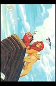Lion King: Series II (Base Set) card 156 Simba Triumphs