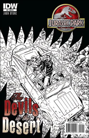 Jurassic Park: The Devils in the Desert issue 2-B 1:10 Sketch Cover