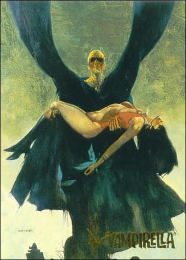Vampirella (Parallel Gold Foil Set) card 8 Cover of Vampirella #12