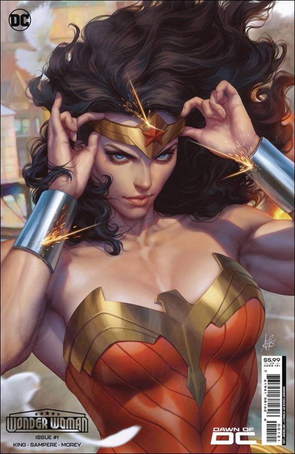 Wonder Woman (2023) issue 1-B Stanley Artgerm Lau Cardstock Cover