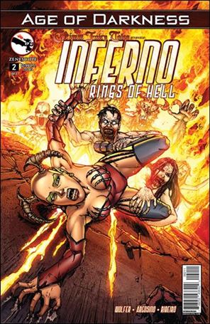 Grimm Fairy Tales Presents Inferno: Rings of Hell issue 2 Daniel Leister Cover