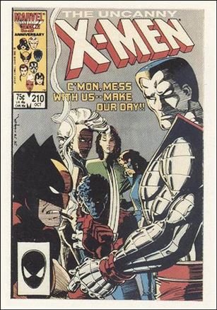 Uncanny X-Men Cover Series II (Base Set) card 37 Issue #210