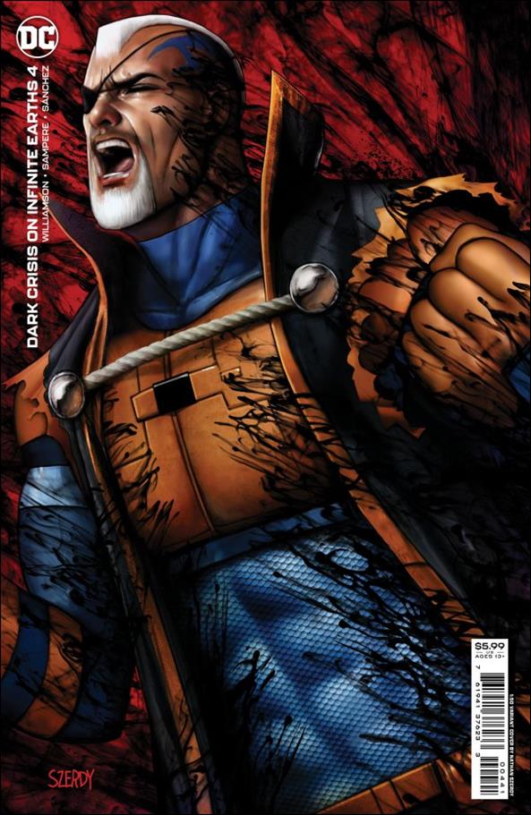 Dark Crisis issue 4-F Nathan Szerdy 1:50 Cardstock Cover