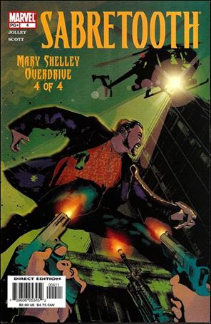 Sabretooth: Mary Shelley Overdrive Cover Image 2
