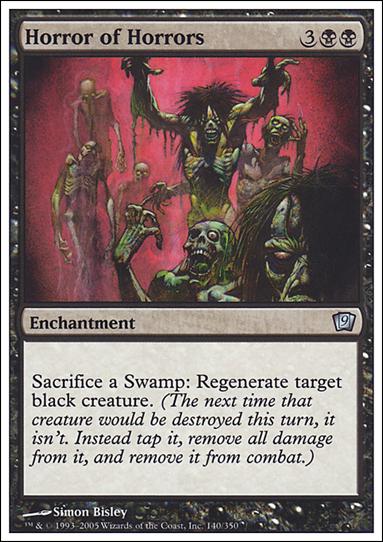 Magic the Gathering: 9th Edition (Base Set) card 140 Horror Of Horrors