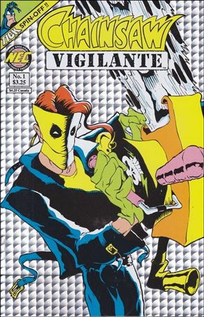 Chainsaw Vigilante issue 1-D Psuedo-3D Cover