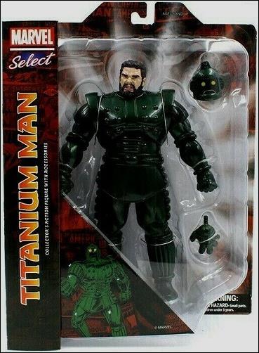 Marvel Select figure 158 Titanium Man