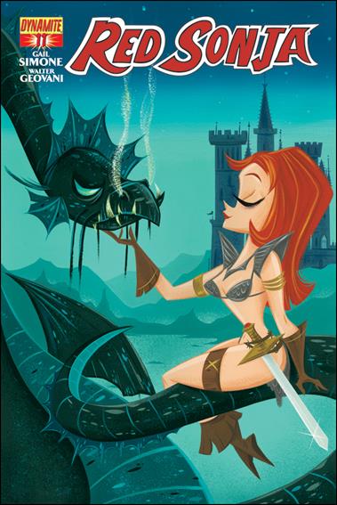 Red Sonja (2013) issue 11-C Stephanie Buscema Subscription Cover