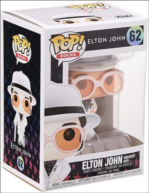 Pop! Rocks figure 62 Elton John Greatest hits